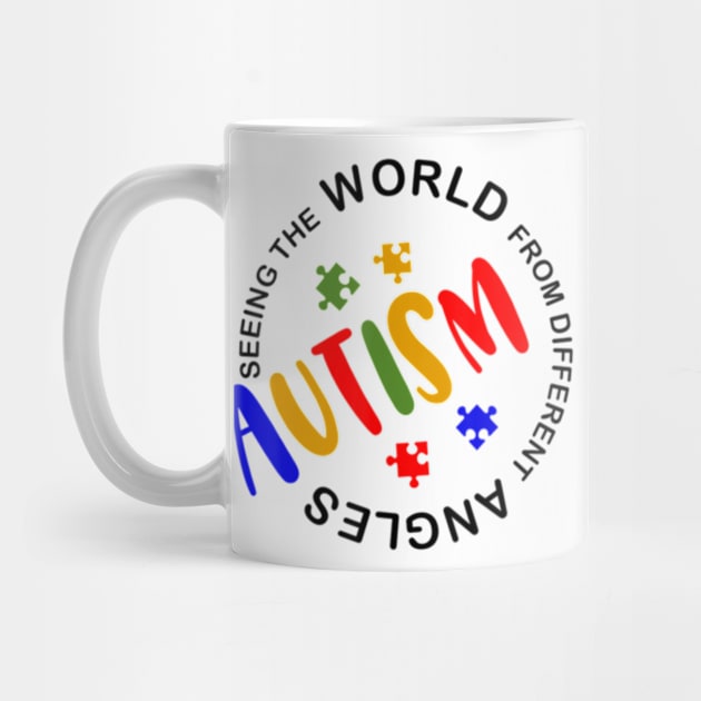 Autism Awareness Seeing The World From Different Angles by StuSpenceart